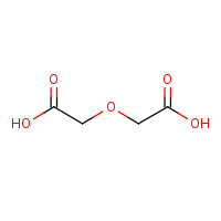Diglycolic acid formula graphical representation