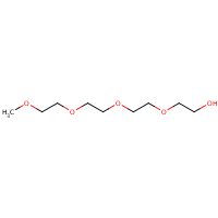 Tetraethylene glycol monomethyl ether formula graphical representation