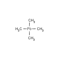 Tetramethyl lead formula graphical representation