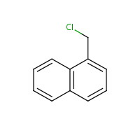 1-(Chloromethyl)naphthalene formula graphical representation