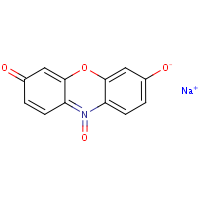 Resazurin sodium salt formula graphical representation