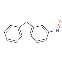 2-Nitrosofluorene formula graphical representation