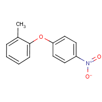 p-Nitrophenyl o-tolyl ether formula graphical representation