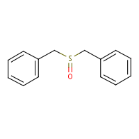 Benzene, 1,1'-(sulfinylbis(methylene))bis- formula graphical representation