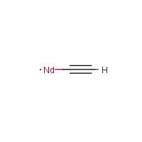 Neodymium dicarbide formula graphical representation