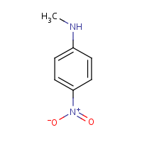 N-Methyl-4-nitroaniline formula graphical representation