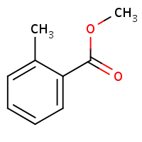 Methyl o-toluate formula graphical representation