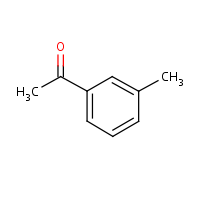 3-Methylacetophenone formula graphical representation