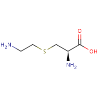 S-2-Aminoethyl cysteine formula graphical representation