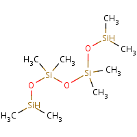 1,1,3,3,5,5,7,7-Octamethyltetrasiloxane formula graphical representation