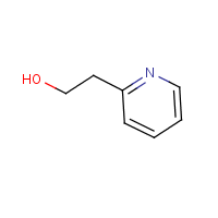 2-Pyridineethanol formula graphical representation