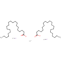 Calcium iodobehenate formula graphical representation