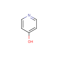 4-Hydroxypyridine formula graphical representation