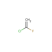 1-Chloro-1-fluoroethylene formula graphical representation