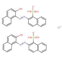 Calcium Lithol Red formula graphical representation