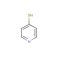 4-Mercaptopyridine formula graphical representation
