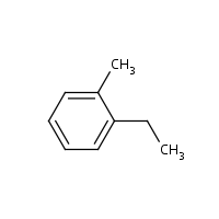 Ethyltoluene (all isomers) formula graphical representation