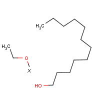 Ethoxy-1-dodecanol formula graphical representation