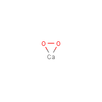 Calcium peroxide formula graphical representation