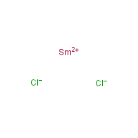 Samarium dichloride formula graphical representation