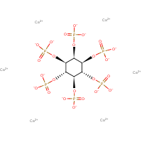 Calcium phytate formula graphical representation