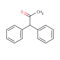 1,1-Diphenylacetone formula graphical representation