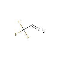 3,3,3-Trifluoro-1-propene formula graphical representation