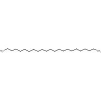 Tricosane formula graphical representation