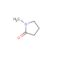 N-Methyl-2-pyrrolidone formula graphical representation