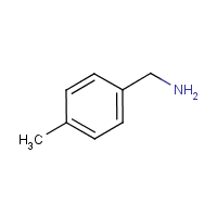 4-Methylbenzylamine formula graphical representation
