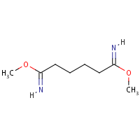 Dimethyl adipimidate dihydrochloride formula graphical representation