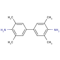 3,3',5,5'-Tetramethylbenzidine formula graphical representation