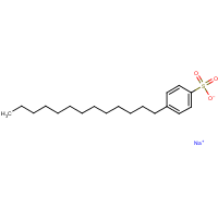 Sodium tridecylbenzene sulfonate formula graphical representation