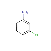 3-Chloroaniline formula graphical representation