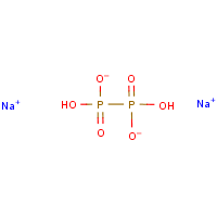 Disodium dihydrogen hypophosphate formula graphical representation