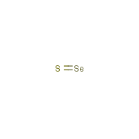 Selenium sulfide formula graphical representation