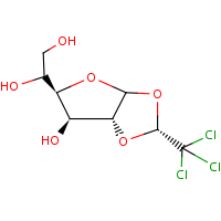 alpha-Chloralose formula graphical representation