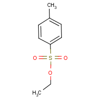 Ethyl p-methylbenzenesulfonate formula graphical representation