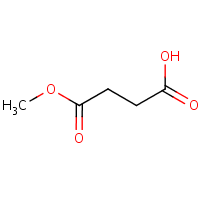 Monomethyl succinate formula graphical representation