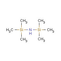 Hexamethyldisilazane formula graphical representation