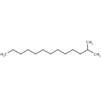 2-Methyltridecane formula graphical representation