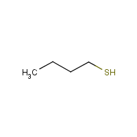 1-Butanethiol formula graphical representation