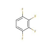 1,2,3,4-Tetrafluorobenzene formula graphical representation
