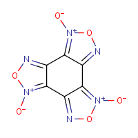 Benzenetrifuroxan formula graphical representation