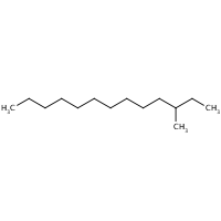 3-Methyltridecane formula graphical representation