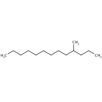 4-Methyltridecane formula graphical representation