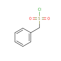 alpha-Toluenesulfonyl chloride formula graphical representation