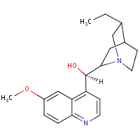 Hydroquinine formula graphical representation