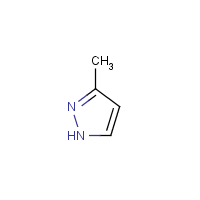 3-Methylpyrazole formula graphical representation