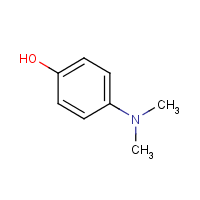 4-Dimethylaminophenol formula graphical representation